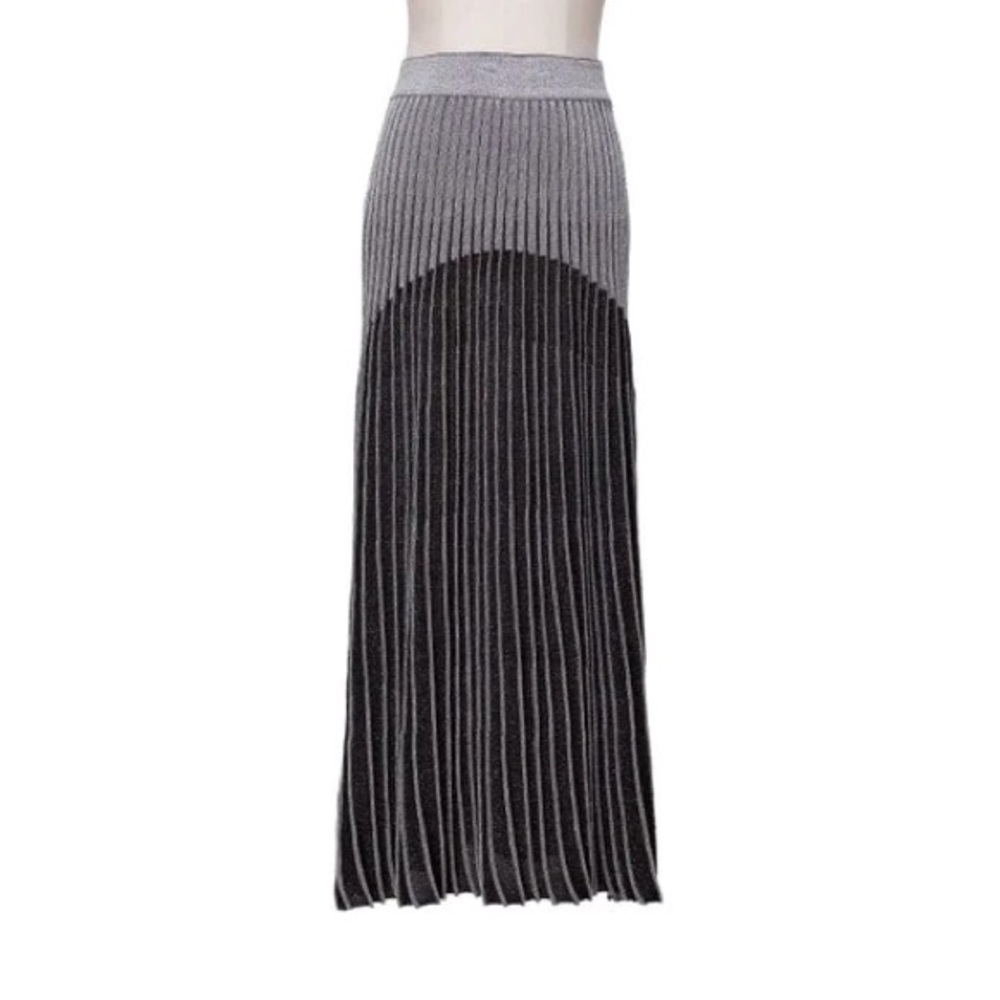 NEVER WORN Balmain Pleated Skirt Midi Size S - Picture 3 of 11